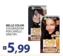 Supermercati Bruscoli Belle Color colorazioni per capelli offerta