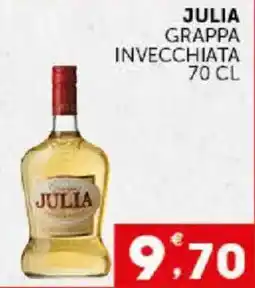 Issimo supermercado Julia grappa invecchiata offerta