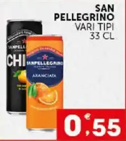 Issimo supermercado San Pellegrino vari tipi offerta