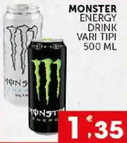 Issimo supermercado Monster energy drink vari tipi offerta