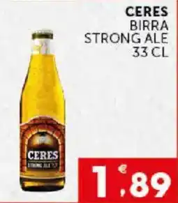 Issimo supermercado Ceres strong ale offerta