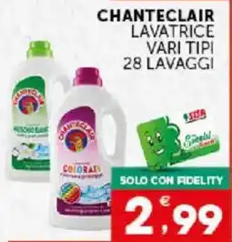 Issimo supermercado Chanteclair lavatrice vari tipi offerta