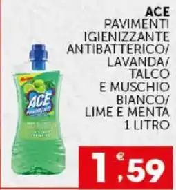 Issimo supermercado Ace igienizzante pavimenti offerta
