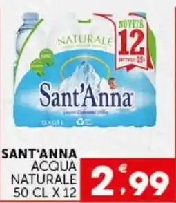 Issimo supermercado Sant'Anna acqua naturale offerta