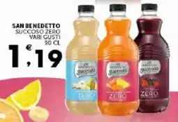 Mercadò San Benedetto succo zero offerta