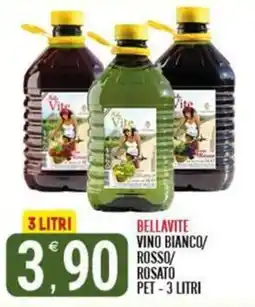 Tutto Buono Bellavite vino bianco/rosso/rosato offerta