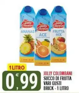Tutto Buono Jolly Colombani succo di frutta vari gusti offerta