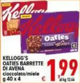 Iper Triscount Kellogg's Oaties barrette di avena offerta