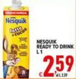 Iper Triscount Nesquik latte e cacao offerta