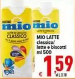 Iper Triscount Mio mio latte classico offerta