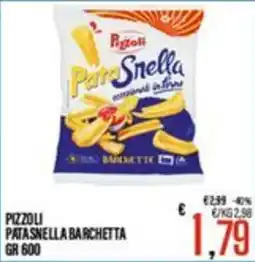 Supermercati EffePiù Pizzoli Patasnella Barchetta offerta