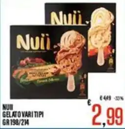 Supermercati EffePiù Nuii gelato vari tipi offerta