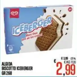 Supermercati EffePiù Algida biscotto iceberg offerta