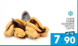 Sisa Cozze cilene sgusciate offerta