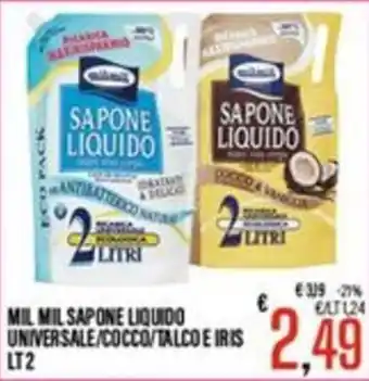 Mil Mil Sapone Liquido Universale