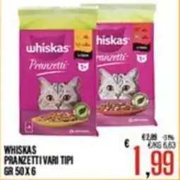 Supermercati EffePiù Whiskas Pranzetti offerta