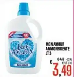 Supermercati EffePiù Mon Amour ammorbidente offerta