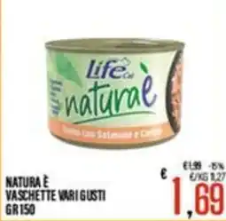 Supermercati EffePiù Natura e vaschette offerta