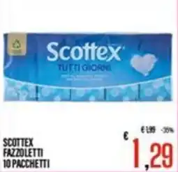 Supermercati EffePiù Scottex Fazzoletti offerta