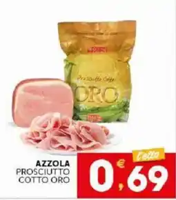 Sisa Azzola prosciutto cotto oro offerta