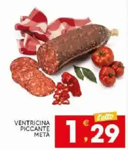Sisa Ventricina piccante metà offerta