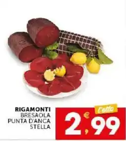 Sisa Rigamonti bresaola punta d'anca stella offerta