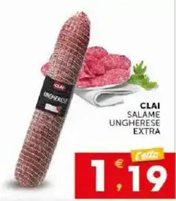 Sisa Clai salame ungherese extra offerta