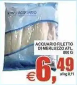 Pewex Acquario filetto di merluzzo atl offerta
