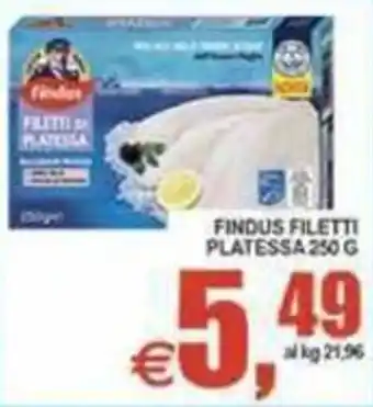 Findus filetti platessa