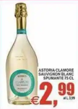 Pewex Astoria Clamore Sauvignon Blanc Spumante offerta