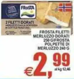 Pewex Frosta filetti dorati merluzzo offerta