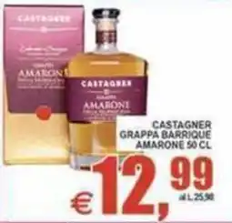 Pewex Castagner grappa barrique amarone offerta