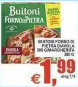 Pewex Buitoni forno di pietra diavola offerta