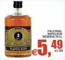 Pewex Italcoral Napoleon Reserve offerta
