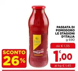 Gran mercato Passata di pomodoro Le stagioni d'Italia offerta