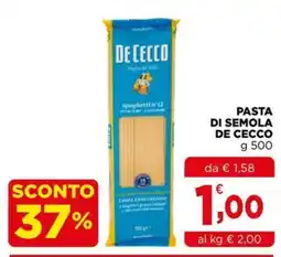 Gran mercato Spaghetti n°12 De Cecco offerta