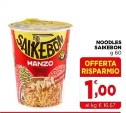 Gran mercato Noodles Saikebon Manzo offerta