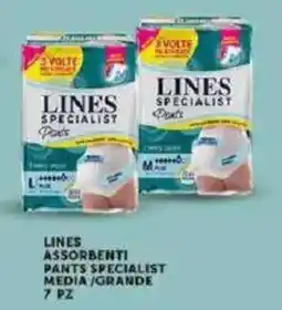 Sisa Lines assorbenti pants specialist offerta