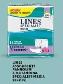 Sisa Lines specialist assorbenti pannolini a mutandina offerta