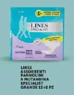 Sisa Lines assorbenti pannolini a mutandina specialist offerta