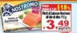 CTS Supermercati Filetto di Salmone Nostromo offerta