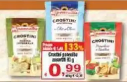 CTS Supermercati Crostini passata assortiti offerta
