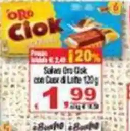CTS Supermercati Sahara Oro Ciok offerta