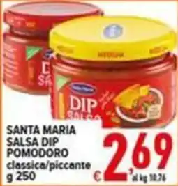 Iper Triscount Santa Maria salsa dip pomodoro classica offerta