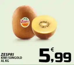 SpesaPiù Supermercati Zespri kiwi sungold offerta