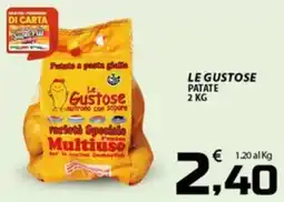 SpesaPiù Supermercati Le Gustose Patate offerta