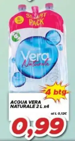 MA Supermercati Acqua Vera Naturale offerta