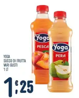 Gruppo Pascar Yoga succo di frutta vari gusti offerta