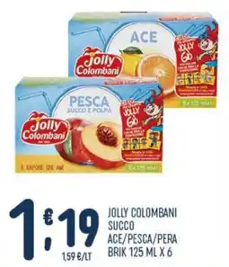 Gruppo Pascar Jolly Colombani succo offerta