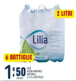 Gruppo Pascar Lilia acqua minerale naturale offerta